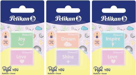Gomma Pelikan Past.You gomme da cancellare colori assortiti