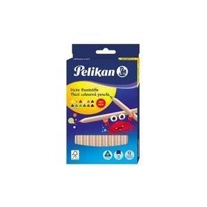 Pelikan dreikant -buntstüchte jumbo, 12 cartonetui lunghezza: 175 mm, resistenza al mining: 5,0 mm, colorato, - 1 pezzo (70004