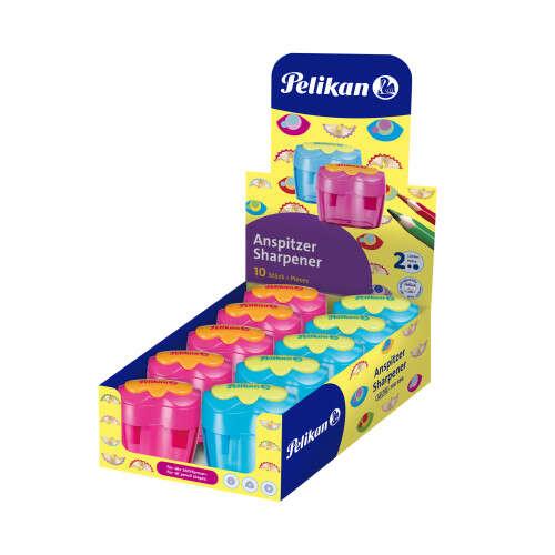 Espositore Pelikan da 10 temperamatite a forma di fiore