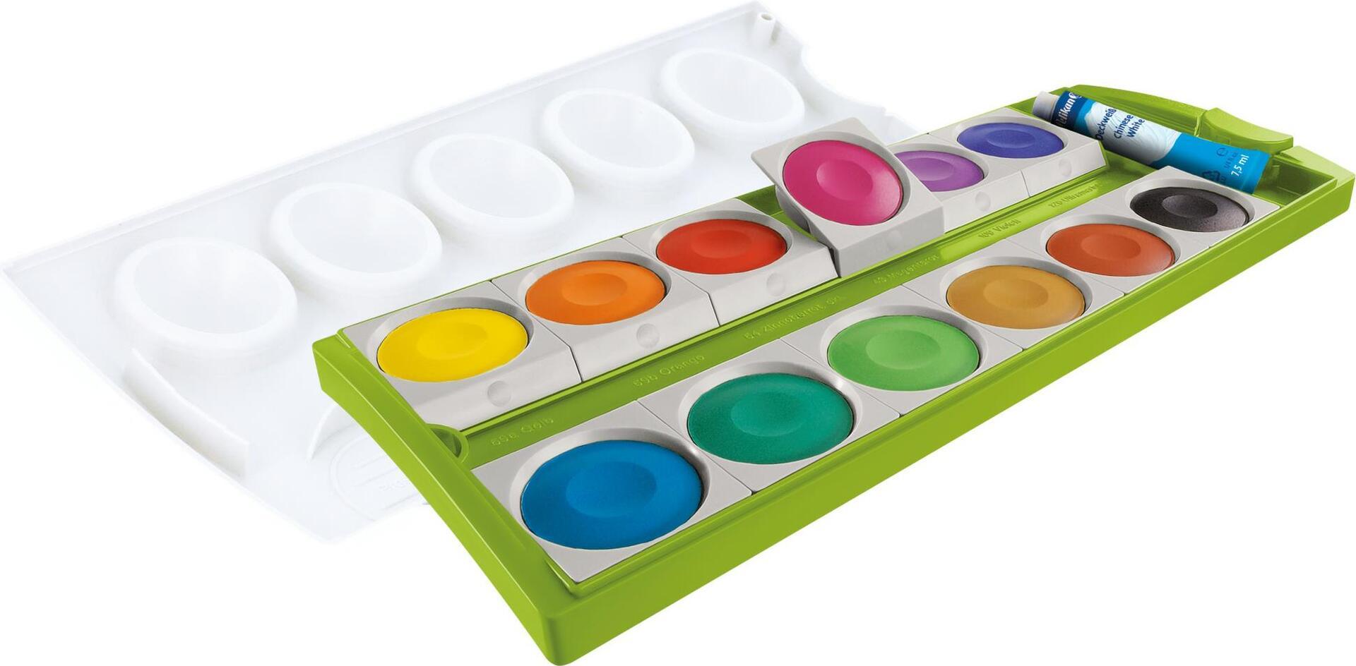 Pelikan Farbkasten K12 GrÃÂ¼n inkl. Dec