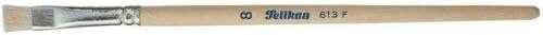 Pelikan Brush Series 613F N2 - Pennello Punta Piatta in Pelo Naturale - per Colori Pastosi - per Colori ad Olio Acrilici e Temp