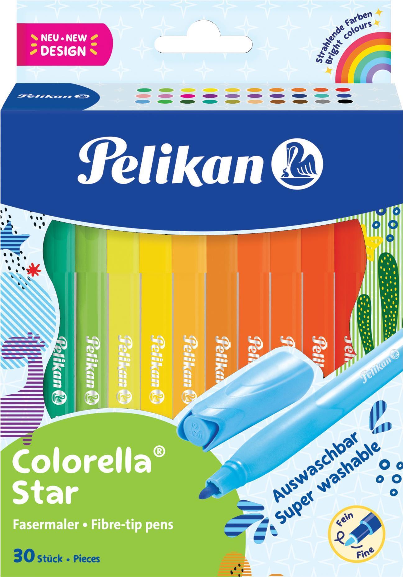 Pennarelli Pelikan Pennarelli Pelikan. Colorella 30pz 06 mm Multicolore