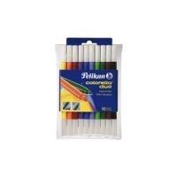 Pennarelli Pelikan Pennarelli Colorella duo con punta in fibra 10 pezzi. 10 20 mm Multicolore