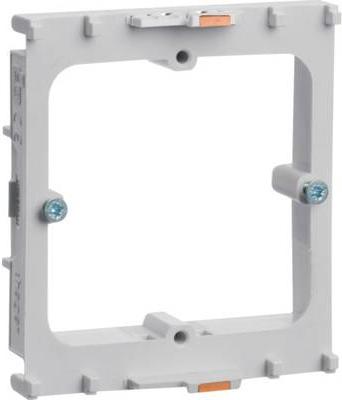 Scatola di installazione per dispositivi con canale per parapetto Hager (L x L) 71 mm x 64 mm GLT1511 1 pezzo grigio chiaro (RA