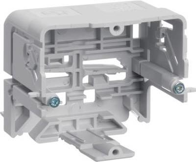 Scatola di installazione per dispositivi con canale per parapetto Hager (L x L) 71 mm x 64 mm GLT5010 1 pezzo grigio chiaro (RA