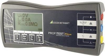 Gossen Metrawatt Profitest PV Sun Contatore solare contatore fotovoltaico LCD 0 - 1000 V/CC (M360C)