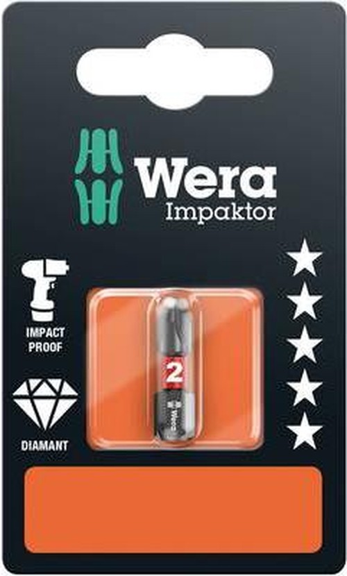 Wera Kreuzschlitz-bit pH 2...