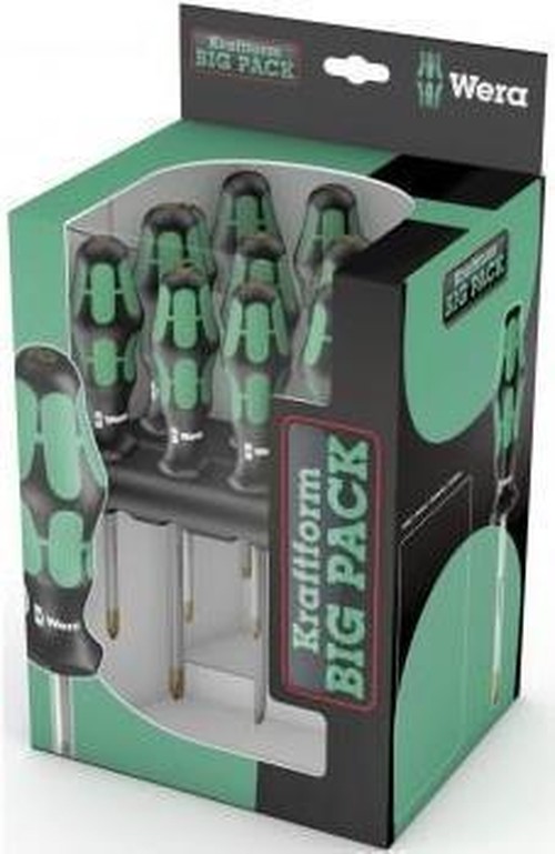 Wera Kraftform Big Pack 300 SkruetrÃ¦kkersÃ¦t
