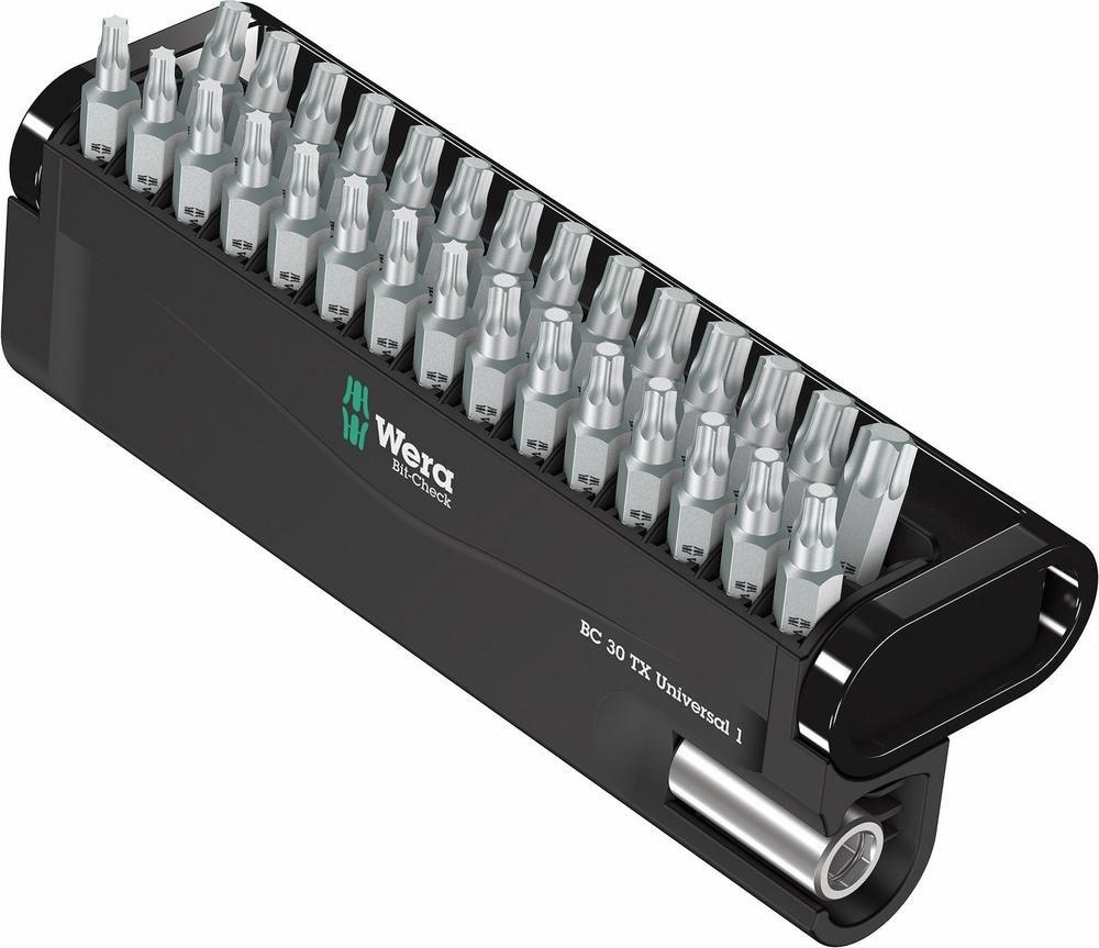 Wera Bit-Check 30 TX Universal 1 SkruetrÃƒÂ¦kkerbitsÃƒÂ¦t