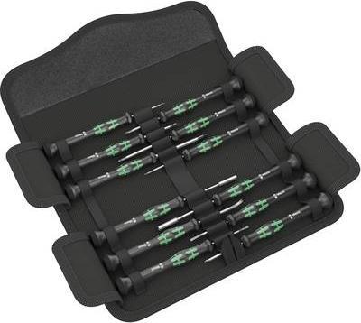 Elettronica WERA e cacciavite meccaniche Fine Set Set di potenza in 12 parti Micro 12 Elettronica 1 Slot, Slot Cross PHI (05073