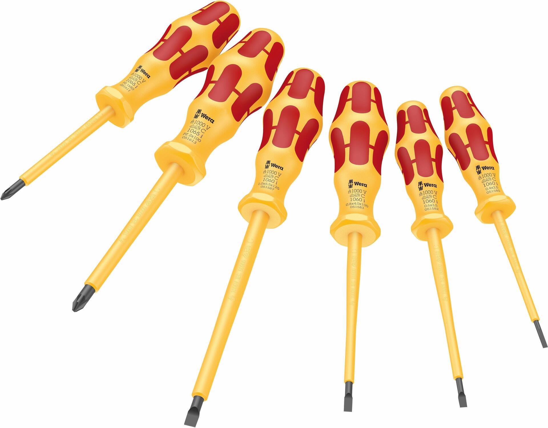 Wera - set cacciaviti - 6 pezzi - isolati (05051576001)