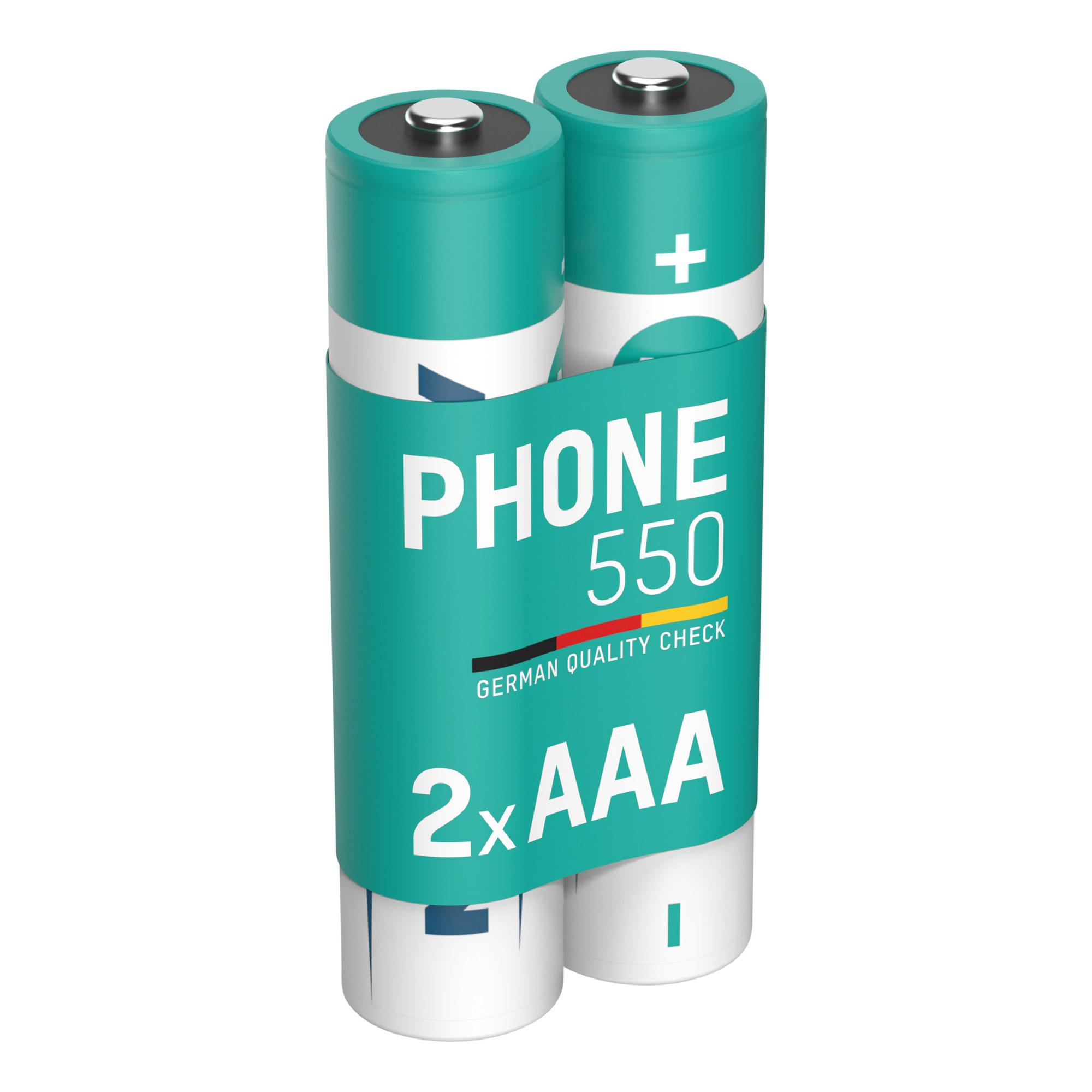 Batteria AAA LR03 Mirco 550mAh ANSMANN Micro AAA LR03 tensione di 12 V