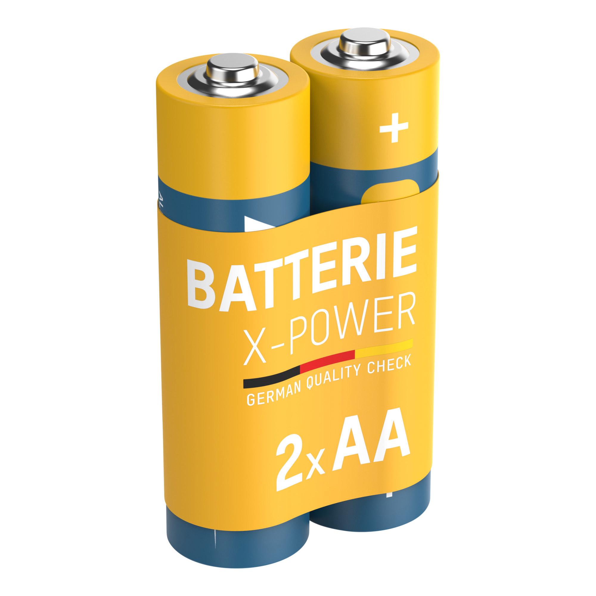 Batteria AA ANSMANN X-Power 2x Mignon Alcaline Premium
