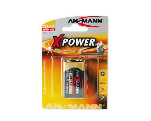 Batteria 9V ANSMANN X-Power...