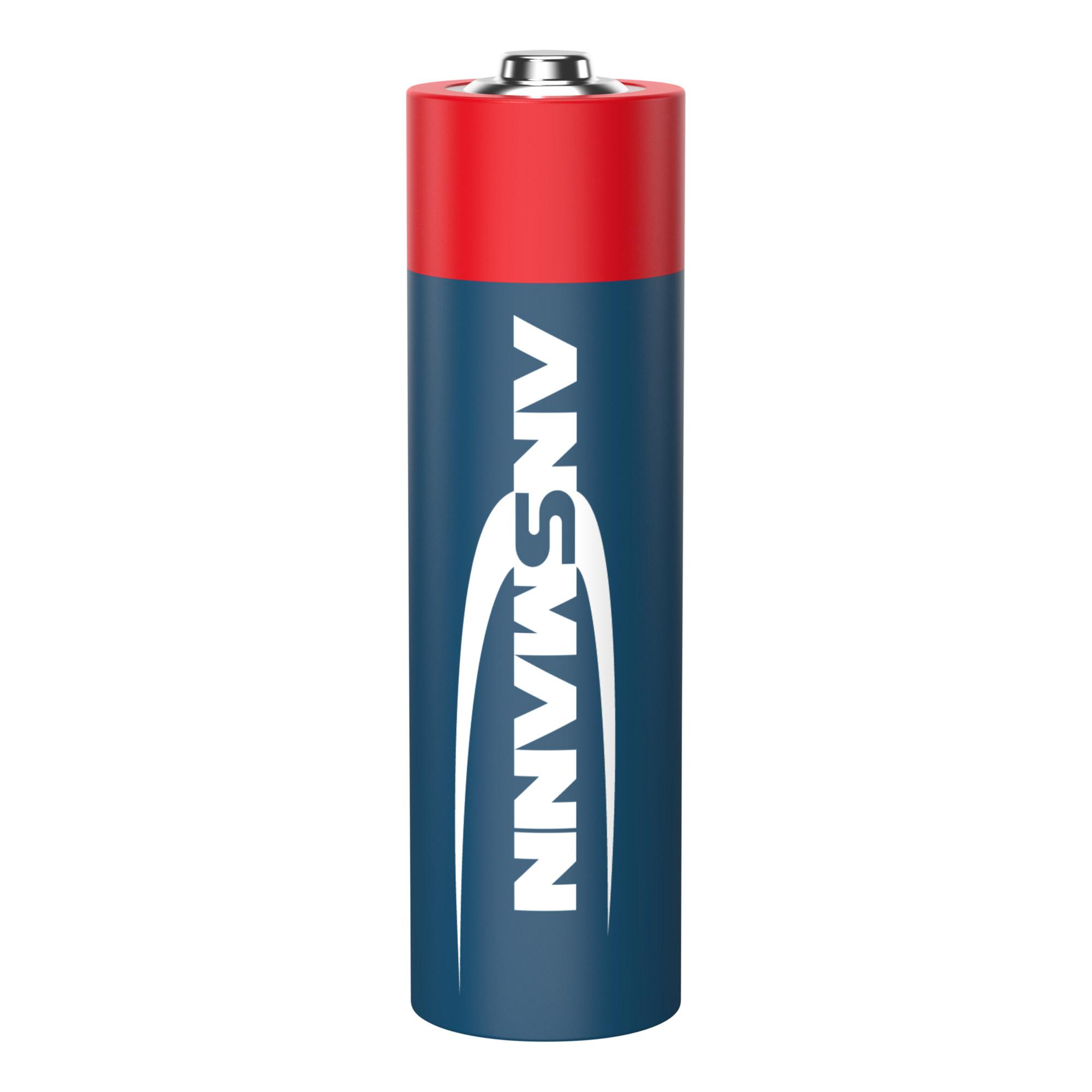 Batteria AA ANSMANN Rossa 4x Mignon Alcalina