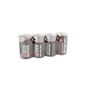 Batteria Mono D/LR20 4 ANSMANN tensione di 1,5 V 4 tubi