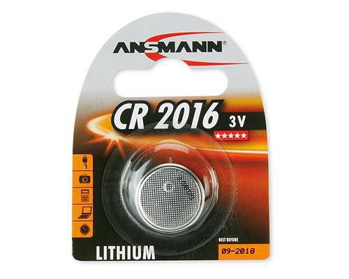Batteria CR2016 ANSMANN a bottone 3V CR 2016 al litio