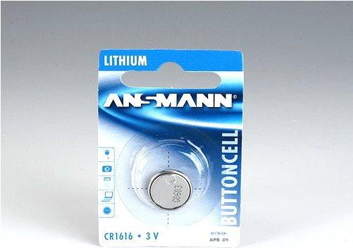 Batteria a bottone CR1616 ANSMANN tensione di 3 V blister da 1