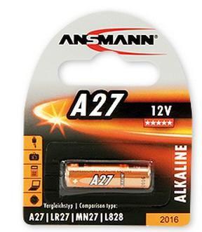 Batteria A27 ANSMANN 12V Alcalina LR828 LR27 27A
