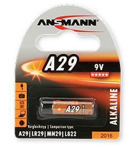 Batteria A29/LR29 ANSMANN tensione di 9 V 1 blister