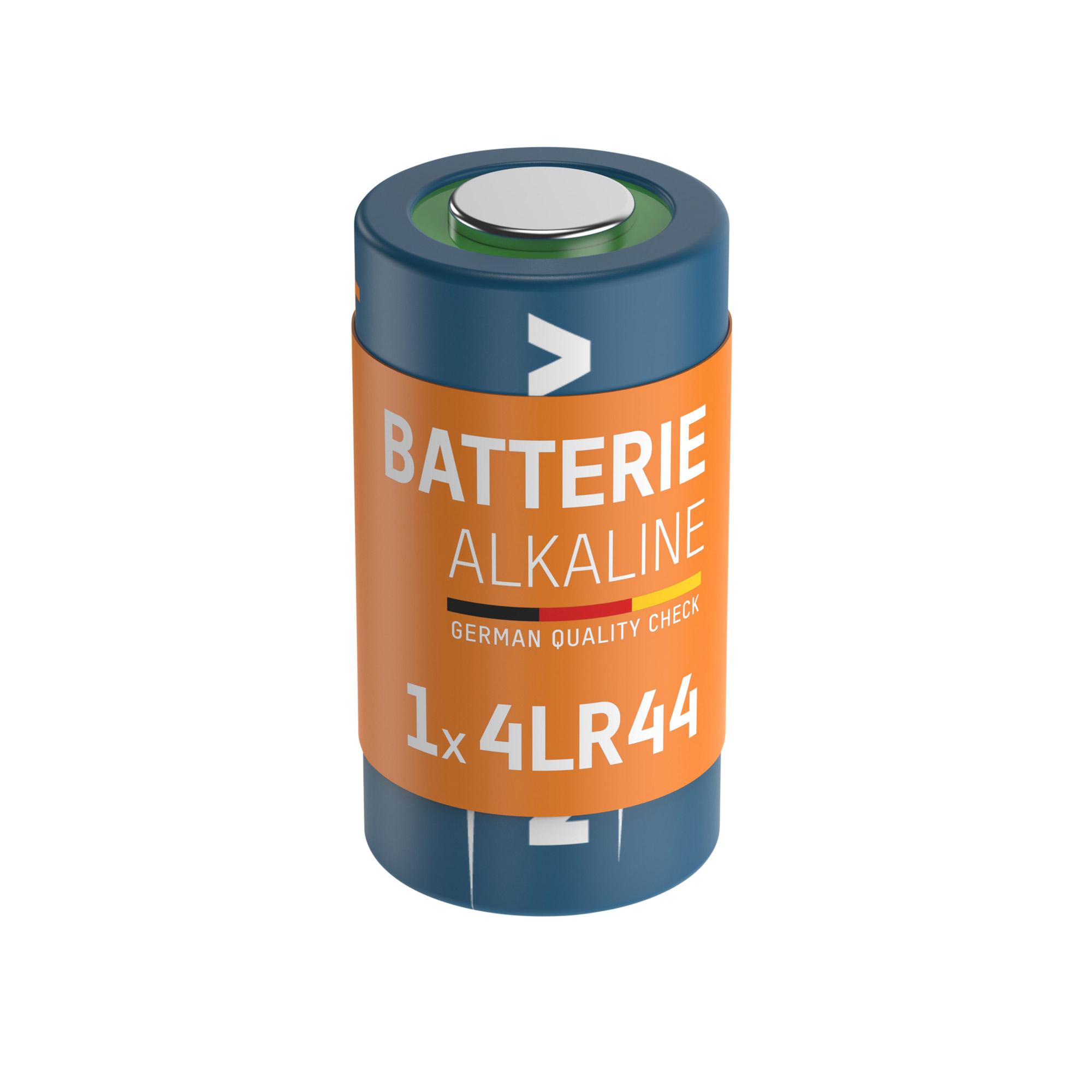 Batteria a bottone 4LR44 tensione di 6 V blister