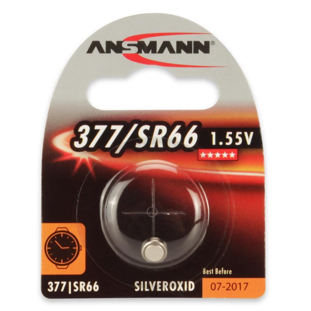 Batteria a bottone SR66 SR626 377 batteria all'ossido d'argento