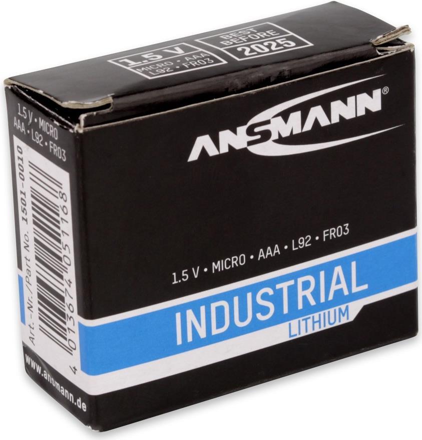 Batteria Micro AAA / FR03 scatola da 10. Voltaggio di 1,5 V scatola da 10