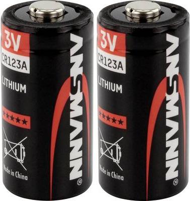 Batteria CR123A ANSMANN...
