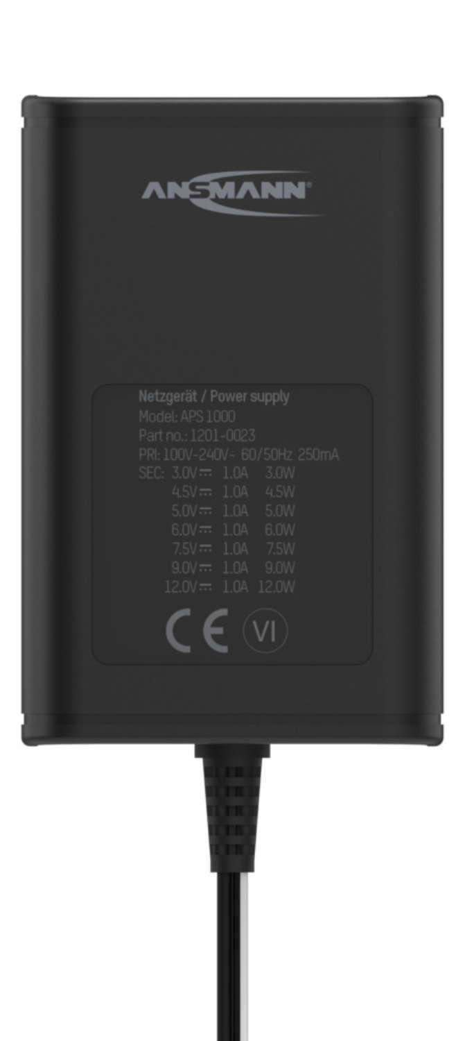 Alimentatore uni 3-12V/1A...