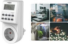 ANSMANN timer settimanale AES6, 3680W, programmabile individualmente