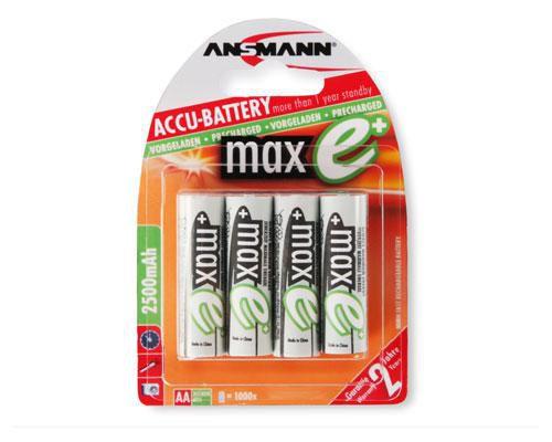 1x4 maxE NiMH batteria...