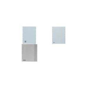 Registro di plastica hetzel numeri A4 1-52 pp grigio 52 parti 011 mm perforazione 80-80-80 mm (721308)