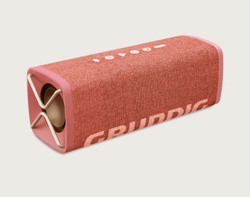 GBT GBT di Grundig - 20 W - 80 - 20.000 Hz - cablato e wireless - 20 m - USB Type -C - Coral (GBTClub/Cor)