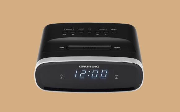 Grundig GPR1230 Orologio Nero