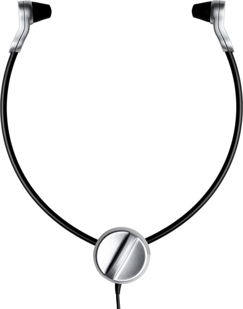 Grundig Swingphone 568 Cuffie Cablato Sottomento Nero Argento
