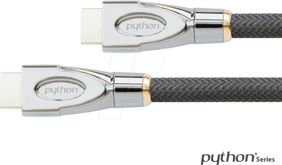 PYTHON Ultra High Speed Ã¢â‚¬â€¹Ã¢â‚¬â€¹HDMI 2.1 8K UHD-2/ 4K UHD 3m nero