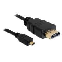 DeLOCK - Cavo video/audio/di rete - HDMI - 32 AWG - HDMI 19 pin (M) - Micro-HDMI 19 pin (M) - 2 m (82664)