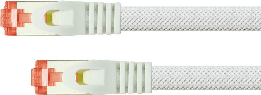 Cavo patch Python RNS Cat.6 S/FTP PiMF PVC 250MHz OFC 1,5m bianco