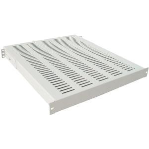 Logilink Scaffale fisso per carichi pesanti - Rack - Grigio chiaro RAL 7035 - 1U - 483 cm (19") (SF1H45G)
