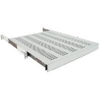 Logilink 48.30 cm (19 ") Oggetto, 1 He, estendibile (t) 400 mm, nero nero (RAL9005), per i mobili di rete/server Logilink, - 1