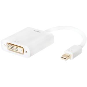Adattatore Logilink Mini DisplayPort 1.2 a DVI (tipo attivo) - convertitore video - DisplayPort - bianco (CV0037B)