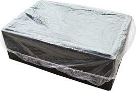 Copertura HYGOSTAR PE trasparente 750 x 700 mm con elastico saldato (non lascia pelucchi) impermeabile - 1 pezzo (52109)