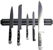 Coltello magnetico Hygostar, lunghezza: 380 mm di plastica nera, per coltelli e forbici, proteggere il - 1 pezzo (653618)