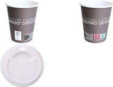 Tazza da caffè usa e getta HYGOSTAR 02 l marrone