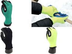 Glove di protezione a freddo Hygostar Star invernale, XL Glove a maglia grossolana realizzato in poliestere e cotone, calibro 1