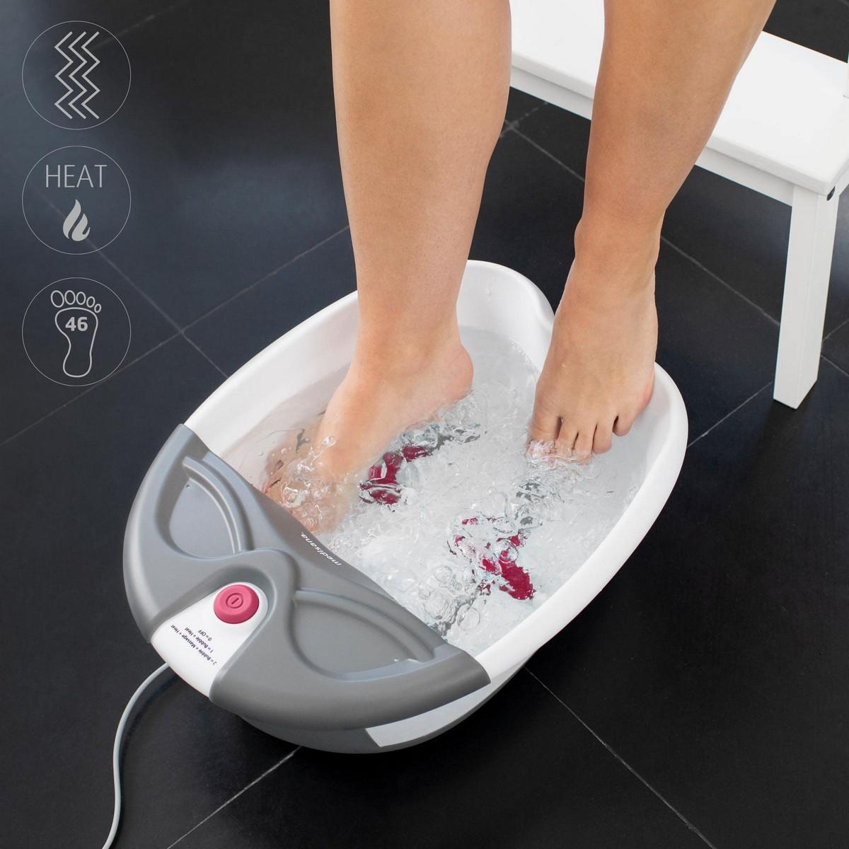 Vasca idromassaggio plantare Medisana FS 300 con massaggio riflessologico plantare