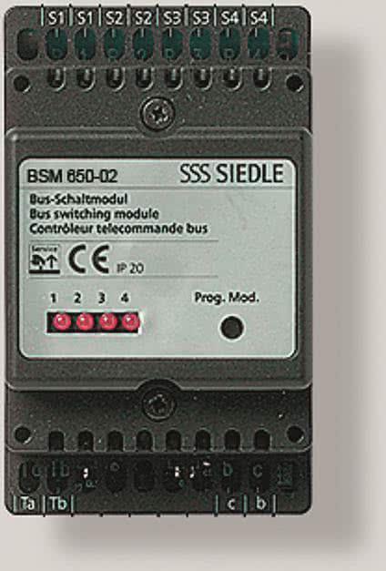 S. SIEDLE & SOHNE SEDE Bus Switching Mod BSM650-02 ALT BSM 650-0 32100 (200032100-00)