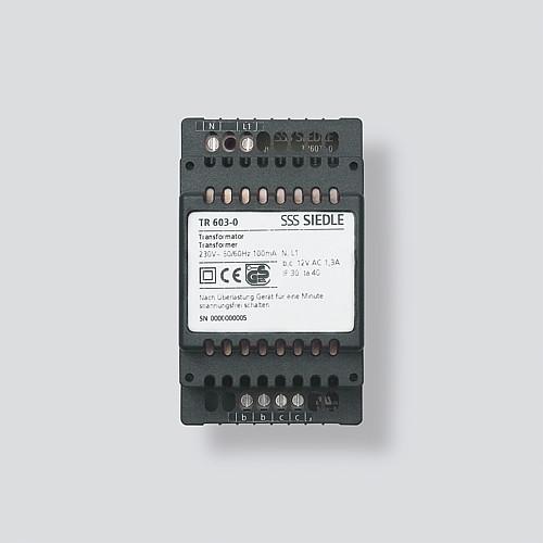 Siedle TR 603-0 - Alimentatore - Nero - Siedle - 0 - 40 C - CE - 535 mm (200035160-00)