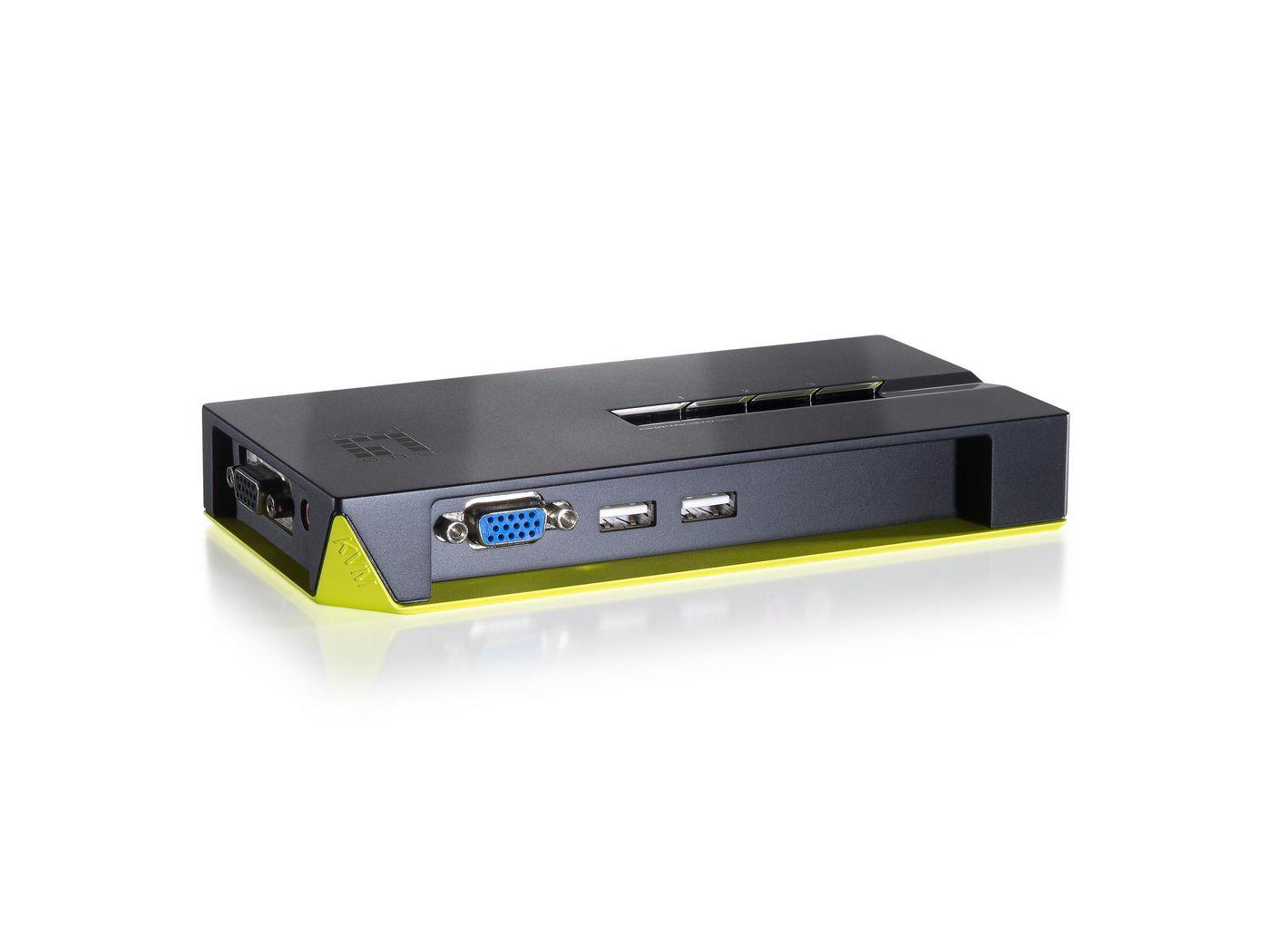 Typ Kabel-Switch Ports 4 Monitor VGA Tastatur/Maus USB Audio N/A