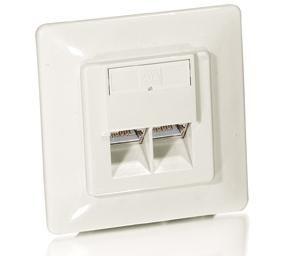Equip 125721 presa energia RJ-45 Bianco